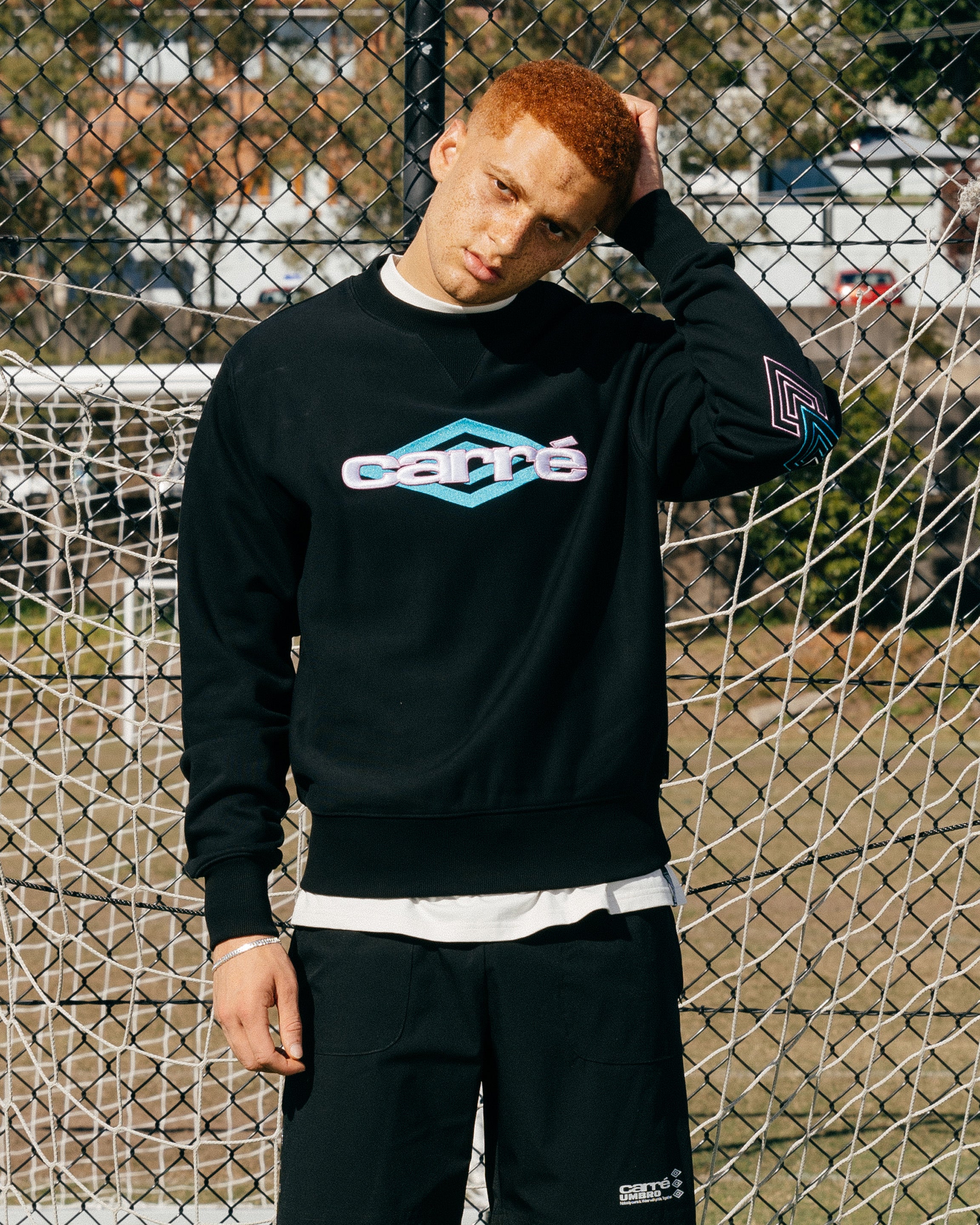 Carré X Umbro Forward Crewneck Black | Culture Kings US