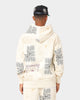 Carre Fragment Paisley Hoodie Off White