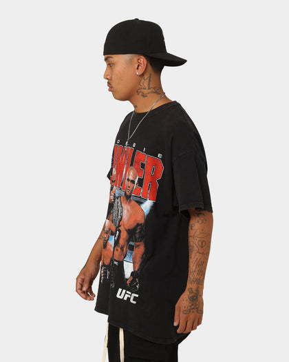 UFC By Goat Crew Robbie Lawler Vintage T-Shirt Black Wash
