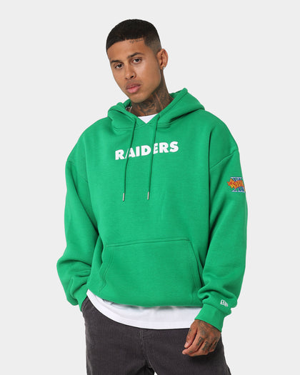 New Era Las Vegas Raiders 'Tropical Punch Script Pack' Oversized Hoodie Lucky Green