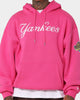 New Era New York Yankees 'Tropical Punch Script Pack' Oversized Hoodie Hot Pink