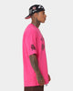New Era New York Yankees 'Tropical Punch Script Pack' Oversized T-Shirt Hot Pink