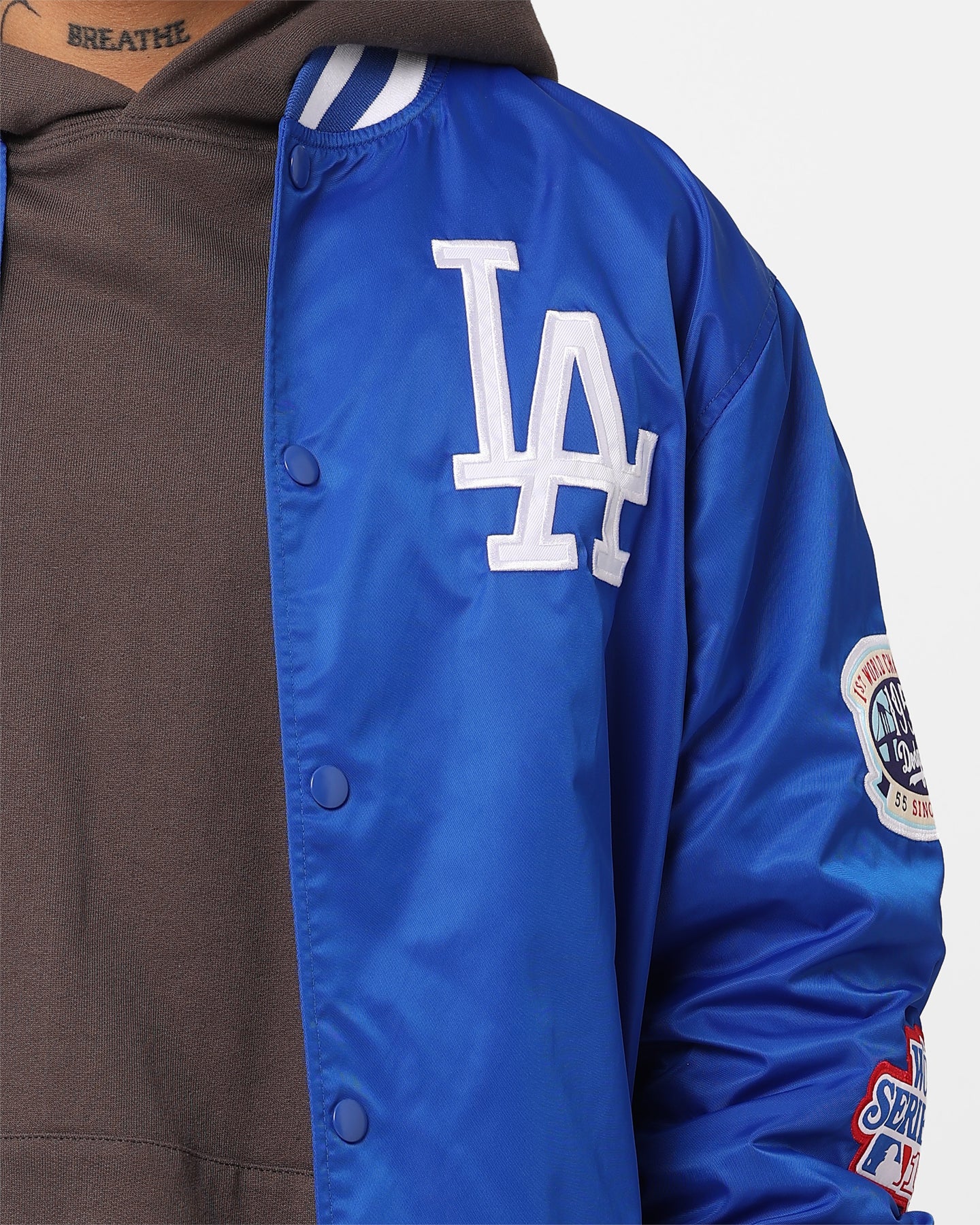 Los Angeles Dodgers ジャケット XL LA Dodgers Men's Starter Point Man Coach Jacket Royal Size