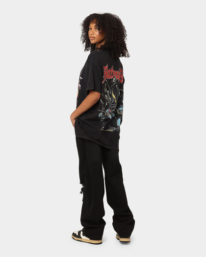 Goat Crew X DC Batman Who Laughs Vintage T-Shirt Black Wash