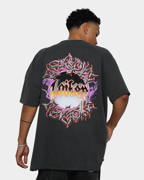 Loiter Ethereal Vintage T-Shirt Black Wash