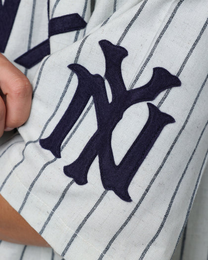 Ebbets Field Flannels Bronx Giants 1922 Home Jersey Grey