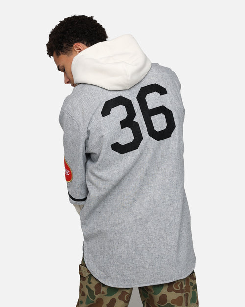 Ebbets Field Flannels Montreal Black Panthers 1936 Jersey Grey