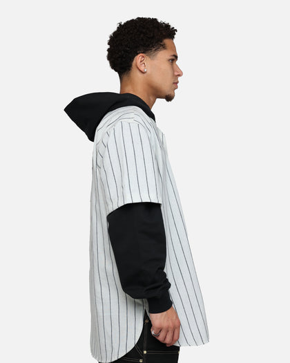 Ebbets Field Flannels New York Mammoths 1972 Home Jersey Grey