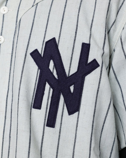 Ebbets Field Flannels New York Mammoths 1972 Home Jersey Grey