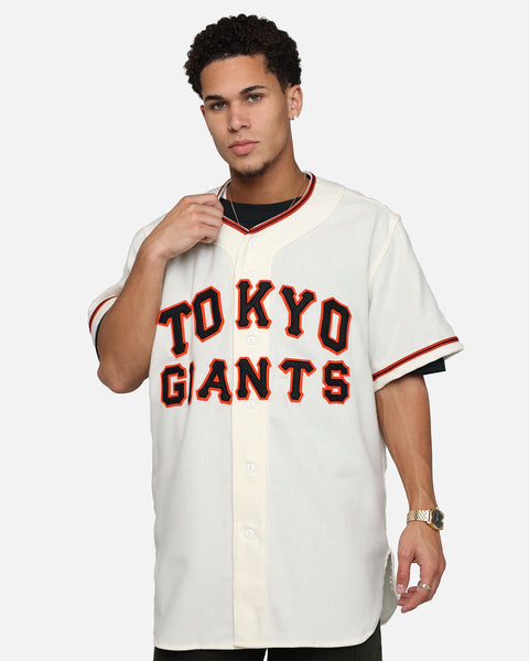 Ebbets Field Flannels Tokyo Kyojin (Giants) 1953 Home Jersey White