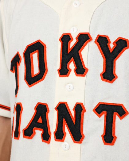 Ebbets Field Flannels Tokyo Kyojin (Giants) 1953 Home Jersey White