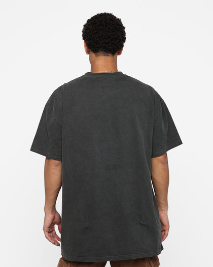 Rats Get Fat Vengeance Rhinestone T-Shirt Off Black