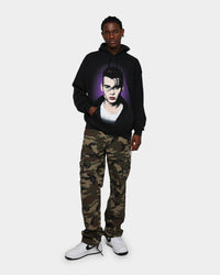 73Studio Cry Baby Vintage Hoodie Black Wash