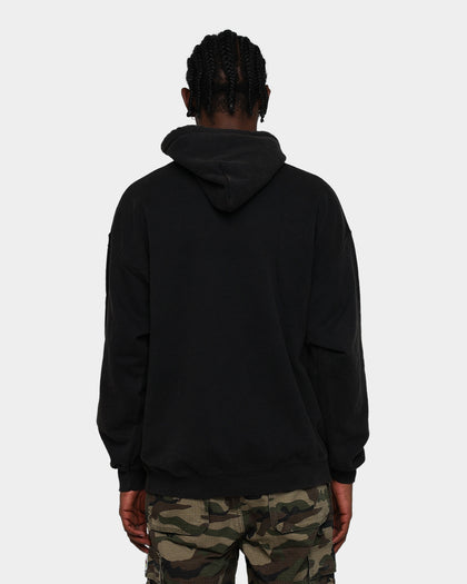 73Studio Cry Baby Vintage Hoodie Black Wash