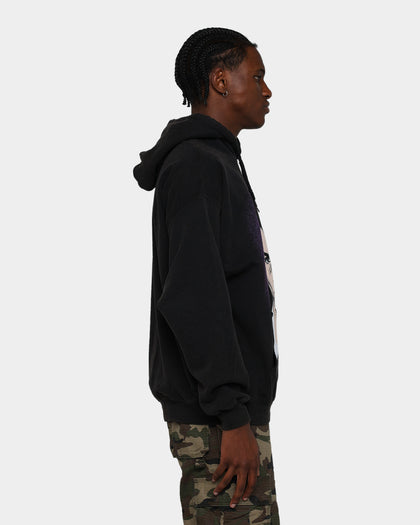 73Studio Cry Baby Vintage Hoodie Black Wash