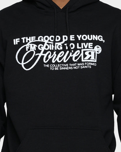 73Studio Live Forever Hoodie Black