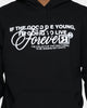 73Studio Live Forever Hoodie Black