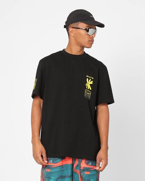 Pyra Growth Cycle T-Shirt Black/Yellow