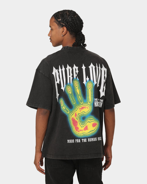 Loiter Pure Love Vintage T-Shirt Black Wash