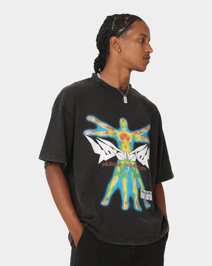 Loiter Pure Love Vintage T-Shirt Black Wash
