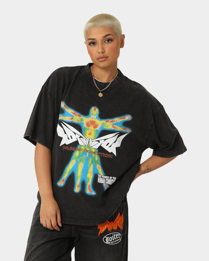 Loiter Pure Love Vintage T-Shirt Black Wash