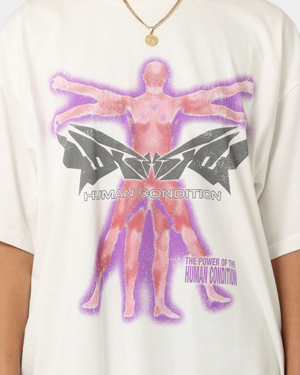 Loiter Pure Love Vintage T-Shirt White