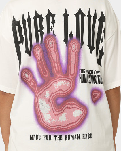 Loiter Pure Love Vintage T-Shirt White