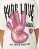 Loiter Pure Love Vintage T-Shirt White