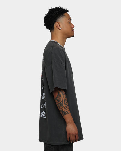 Loiter Ultimate Vengeance Vintage T-Shirt Black Wash