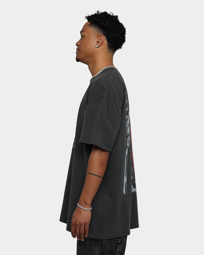 Loiter Ultimate Vengeance Vintage T-Shirt Black Wash