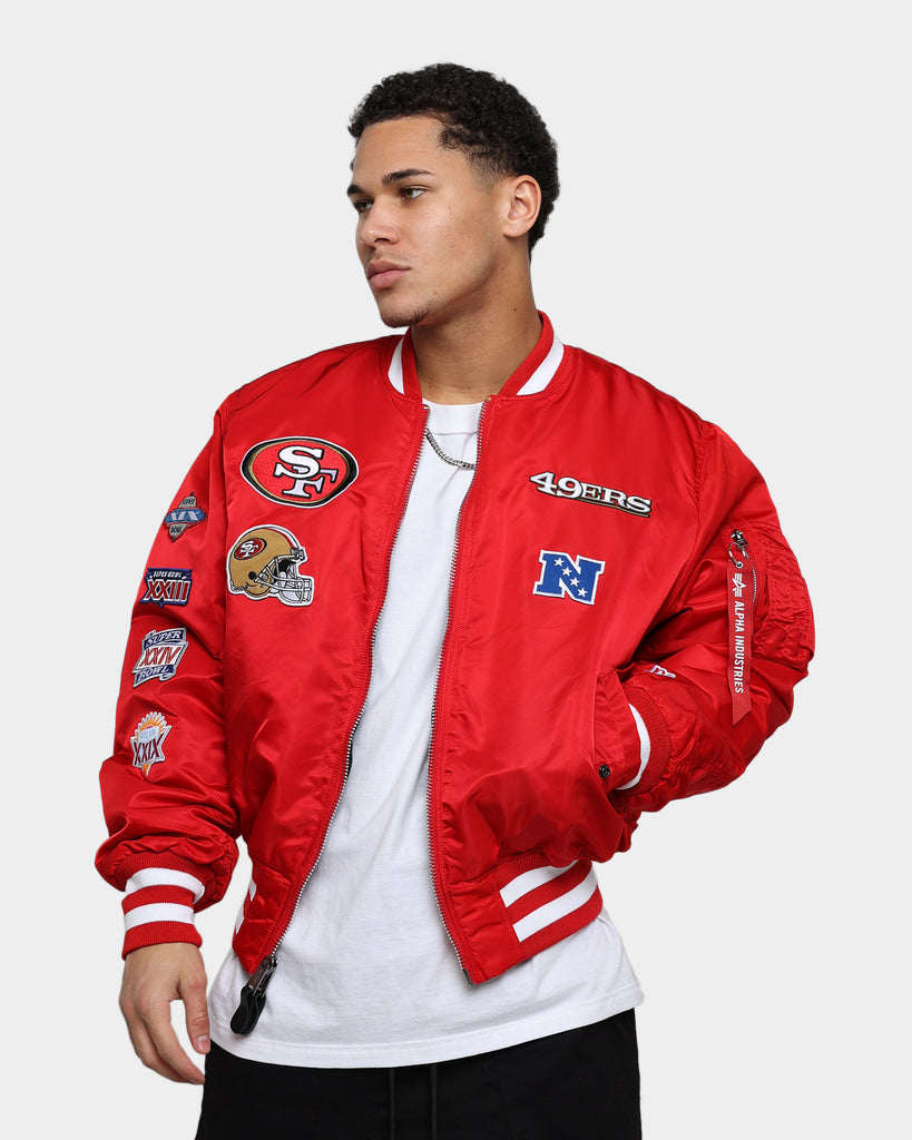 New Era X Alpha Series X NFL San Francisco 49ers MA-1 Bomber