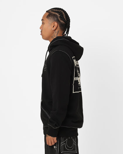 True Religion Big T Zip Thru Jacket Jet Black