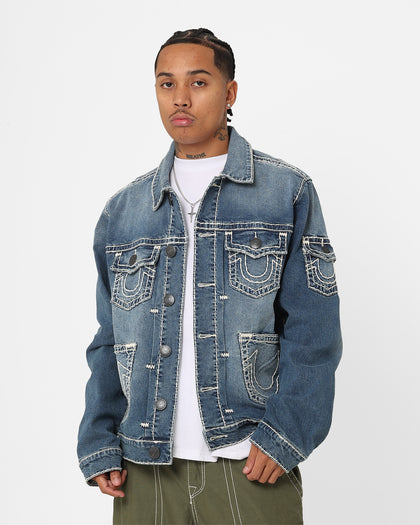 True Religion Jimmy 5 Pocket Super T Jacket Mountain Laurel