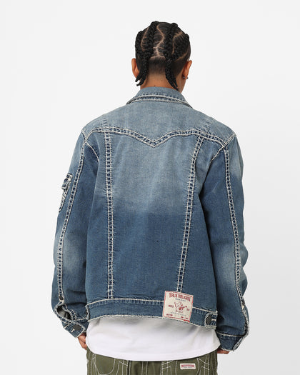 True Religion Jimmy 5 Pocket Super T Jacket Mountain Laurel