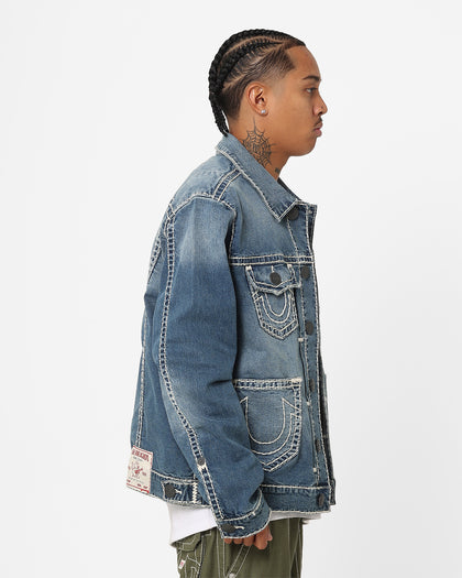 True Religion Jimmy 5 Pocket Super T Jacket Mountain Laurel