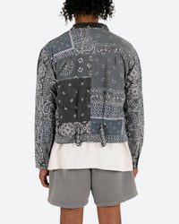 MNML Bandana Trucker Shirt Black