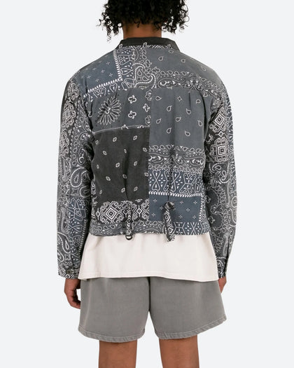 MNML Bandana Trucker Shirt Black