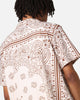 XXIII Paisley Nights Button Up Shirt Cream/Brown
