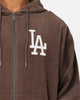 New Era Los Angeles Oversized Zip Hoodie Moss