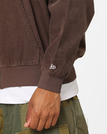 New Era Los Angeles Oversized Zip Hoodie Moss