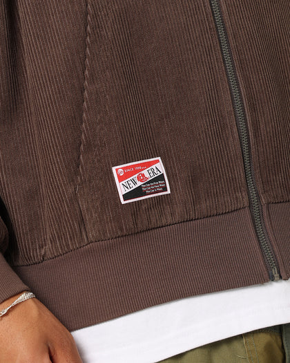 New Era Los Angeles Oversized Zip Hoodie Moss