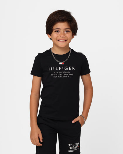 Tommy Hilfiger Kids' The Logo T-Shirt Desert Sky