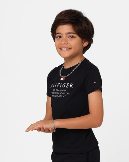 Tommy Hilfiger Kids' The Logo T-Shirt Desert Sky