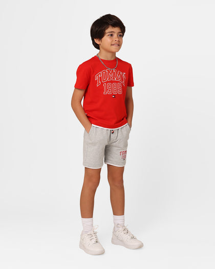 Tommy Hilfiger Kids' Tommy Varsity T-Shirt Deep Crimson