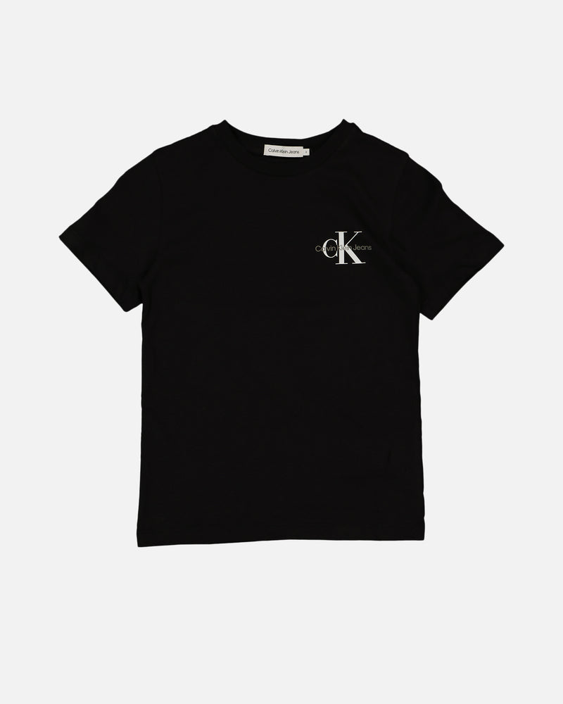 Calvin Klein Kids\' Chest Monogram T-Shirt CK Black | Culture Kings US | Basic-Shirts