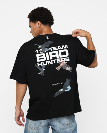 Students Golf 1st Team Bird Hunters T-Shirt Black