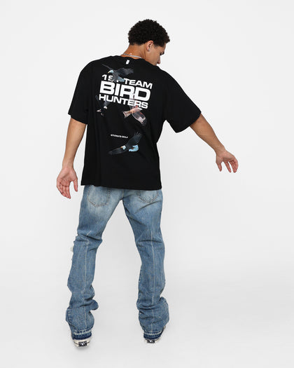 Students Golf 1st Team Bird Hunters T-Shirt Black