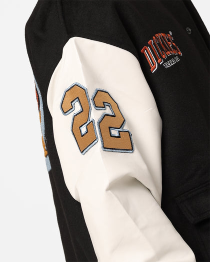 Dickies Letters Jacket Black
