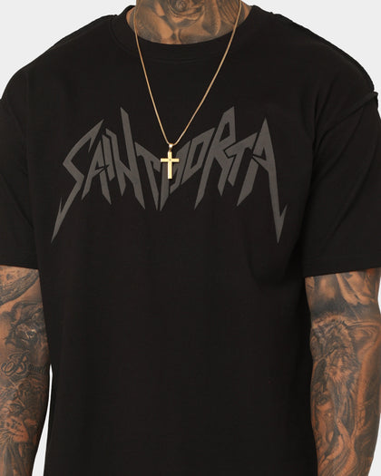 Saint Morta Metal Lafayette T-Shirt Black/Black