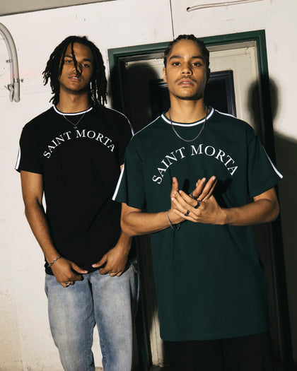 Saint Morta College Lafayette T-Shirt Black/White